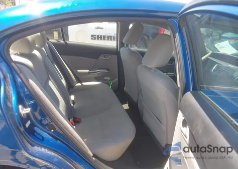 2013 Honda Civic Lx из США, поврежденный, VIN 2HGFB2F52DH525907